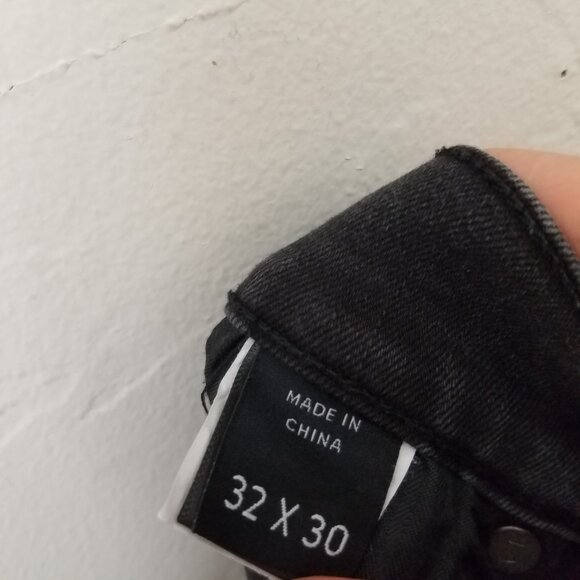 DSTLD Skinny Stretch Jeans Black Size 32 - Picture 6 of 7